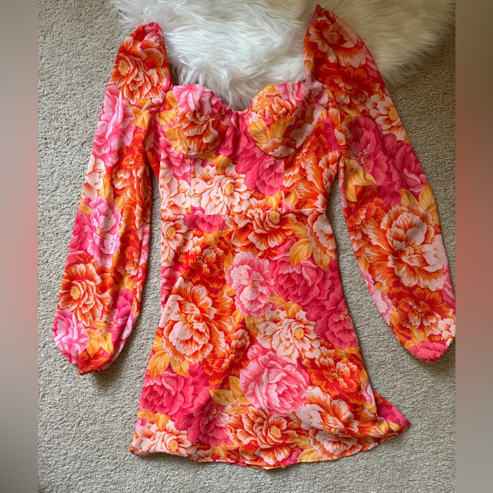 Steve Madden Hawaiian Corset Dress